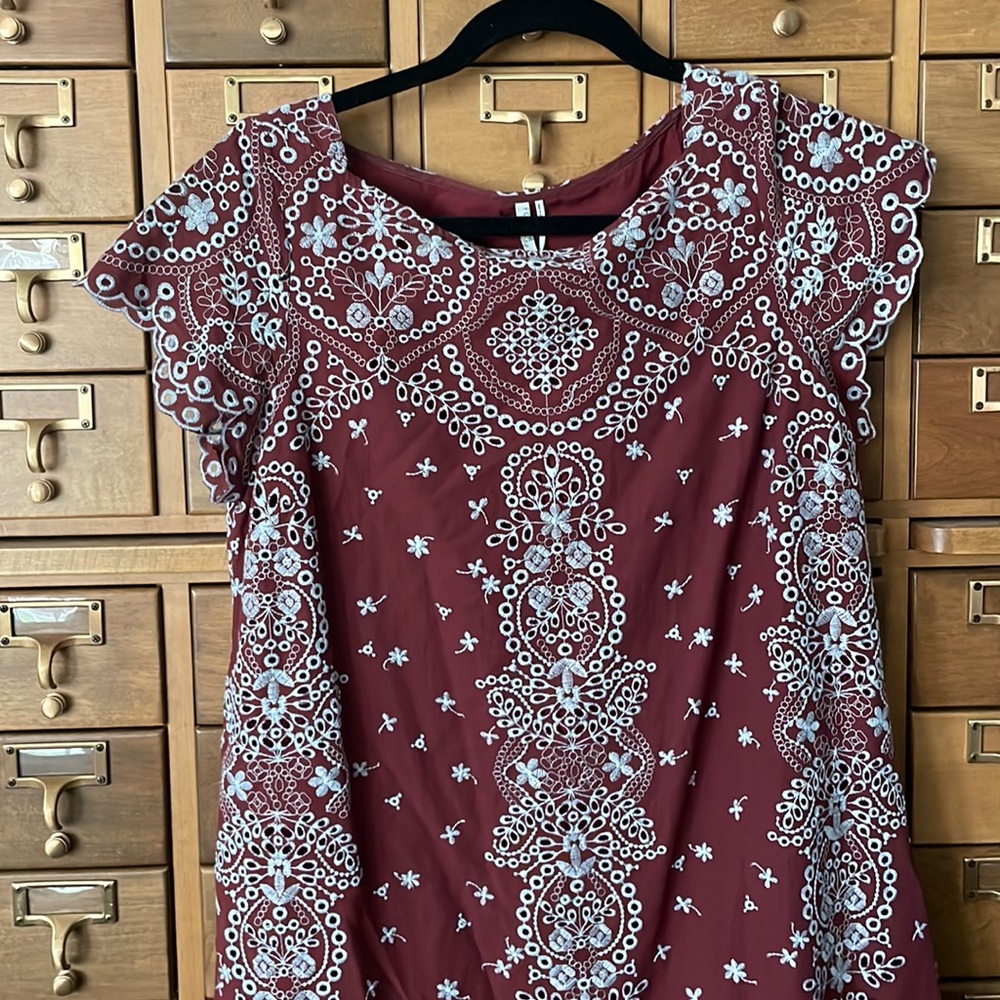 Anthropologie dress, Feather & Bone, size small